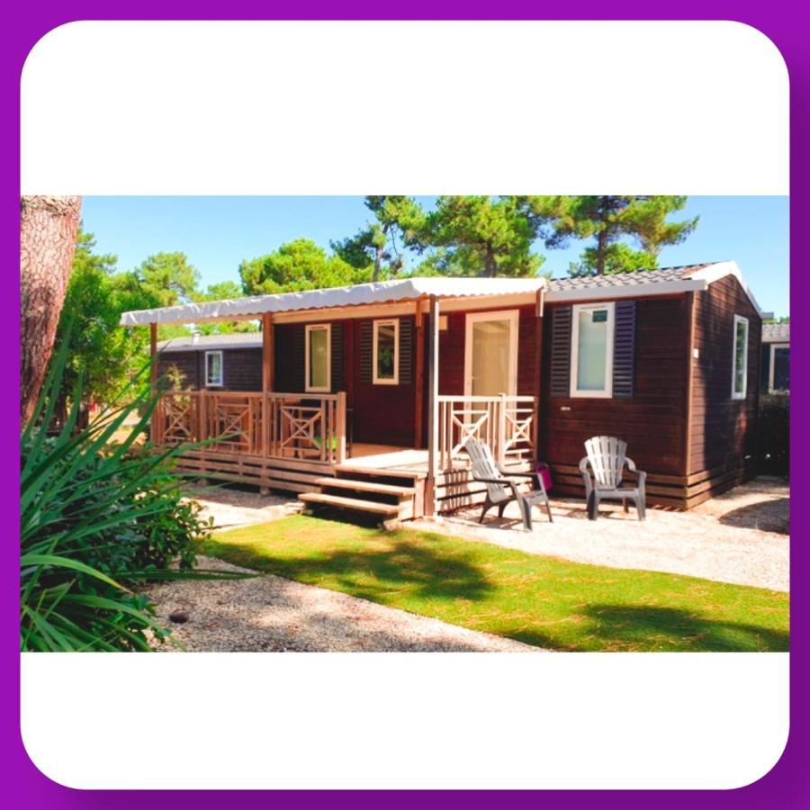 Mobil Home Happiness33 Dans Camping 5 Etoiles Acces Direct Plage Vendays Montalivet 外观 照片