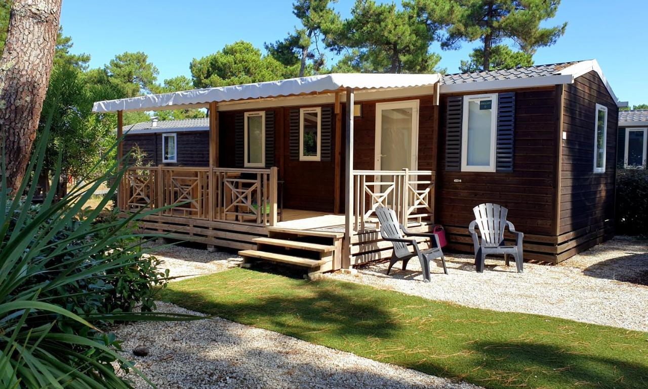 Mobil Home Happiness33 Dans Camping 5 Etoiles Acces Direct Plage Vendays Montalivet 外观 照片