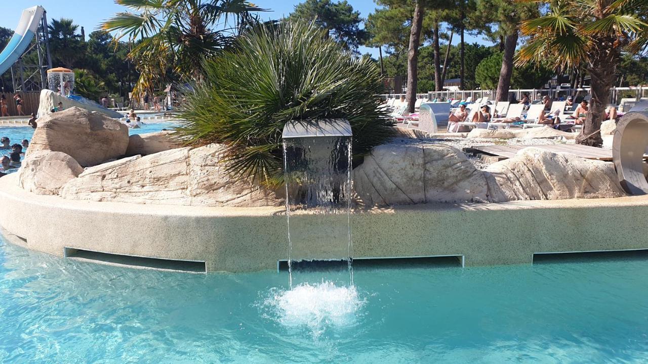 Mobil Home Happiness33 Dans Camping 5 Etoiles Acces Direct Plage Vendays Montalivet 外观 照片