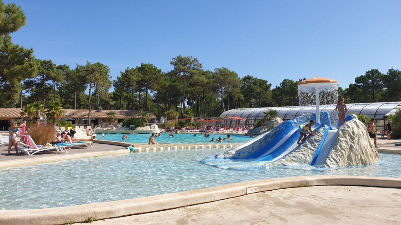 Mobil Home Happiness33 Dans Camping 5 Etoiles Acces Direct Plage Vendays Montalivet 外观 照片