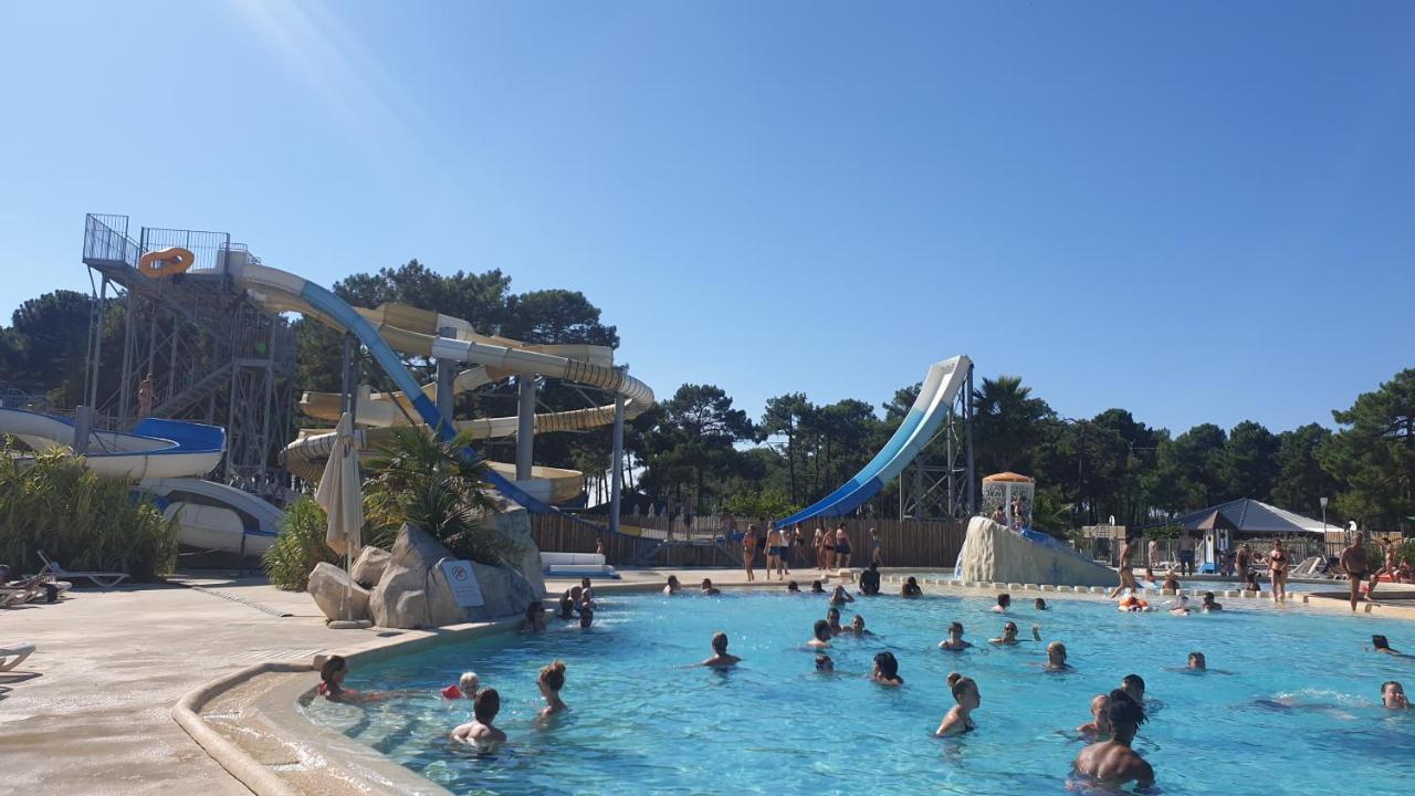 Mobil Home Happiness33 Dans Camping 5 Etoiles Acces Direct Plage Vendays Montalivet 外观 照片