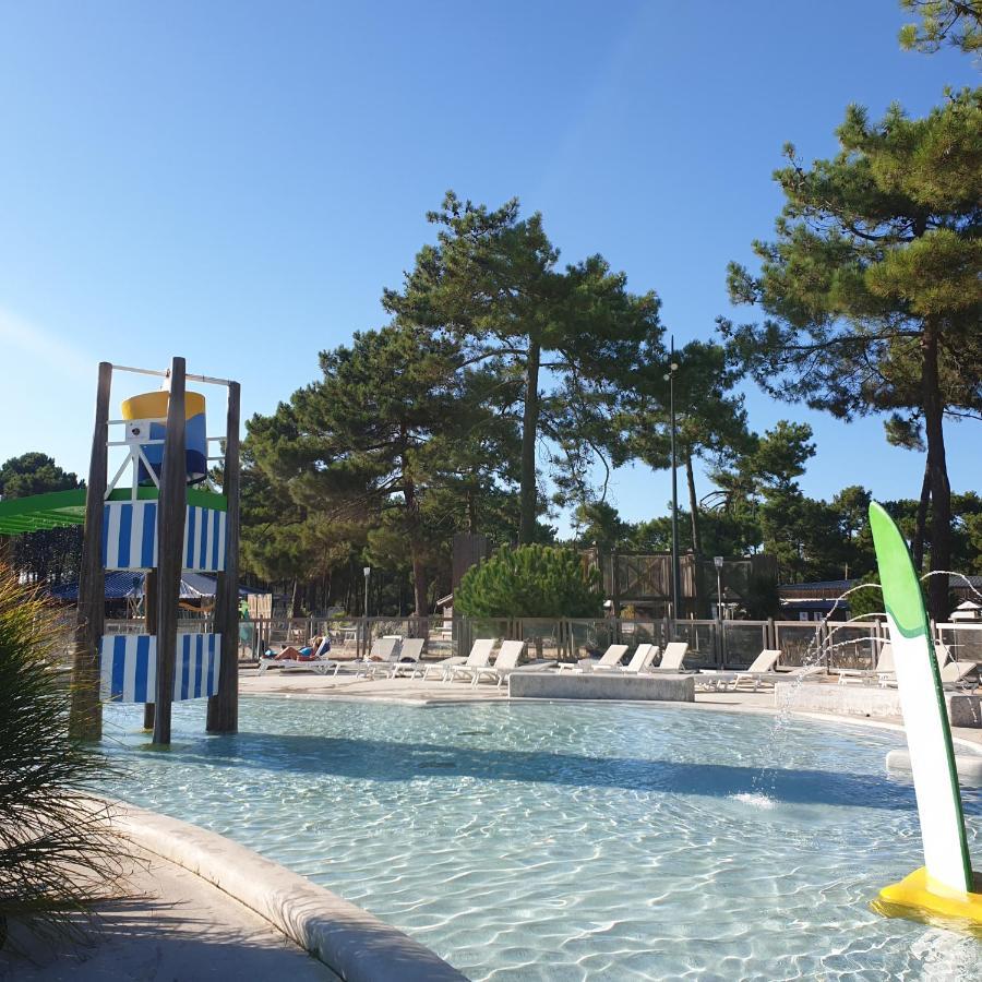 Mobil Home Happiness33 Dans Camping 5 Etoiles Acces Direct Plage Vendays Montalivet 外观 照片